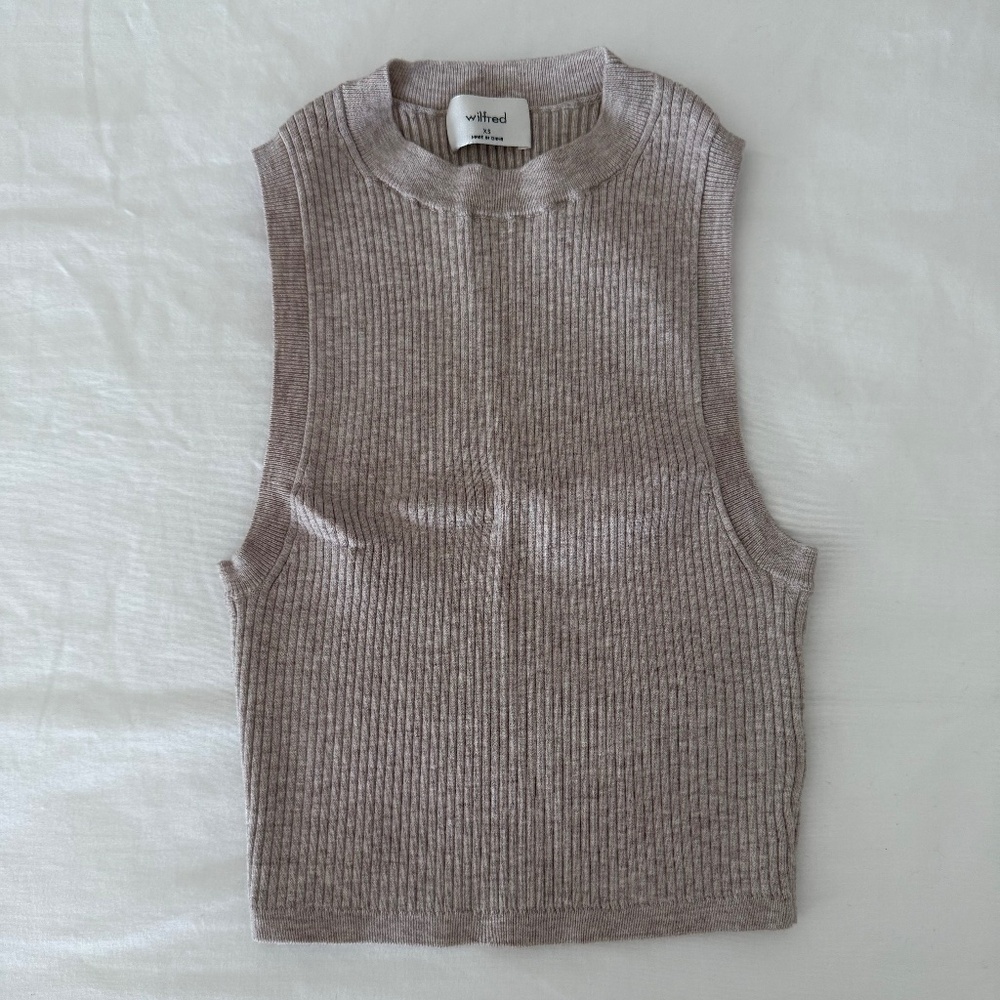 Aritzia ribbed tank